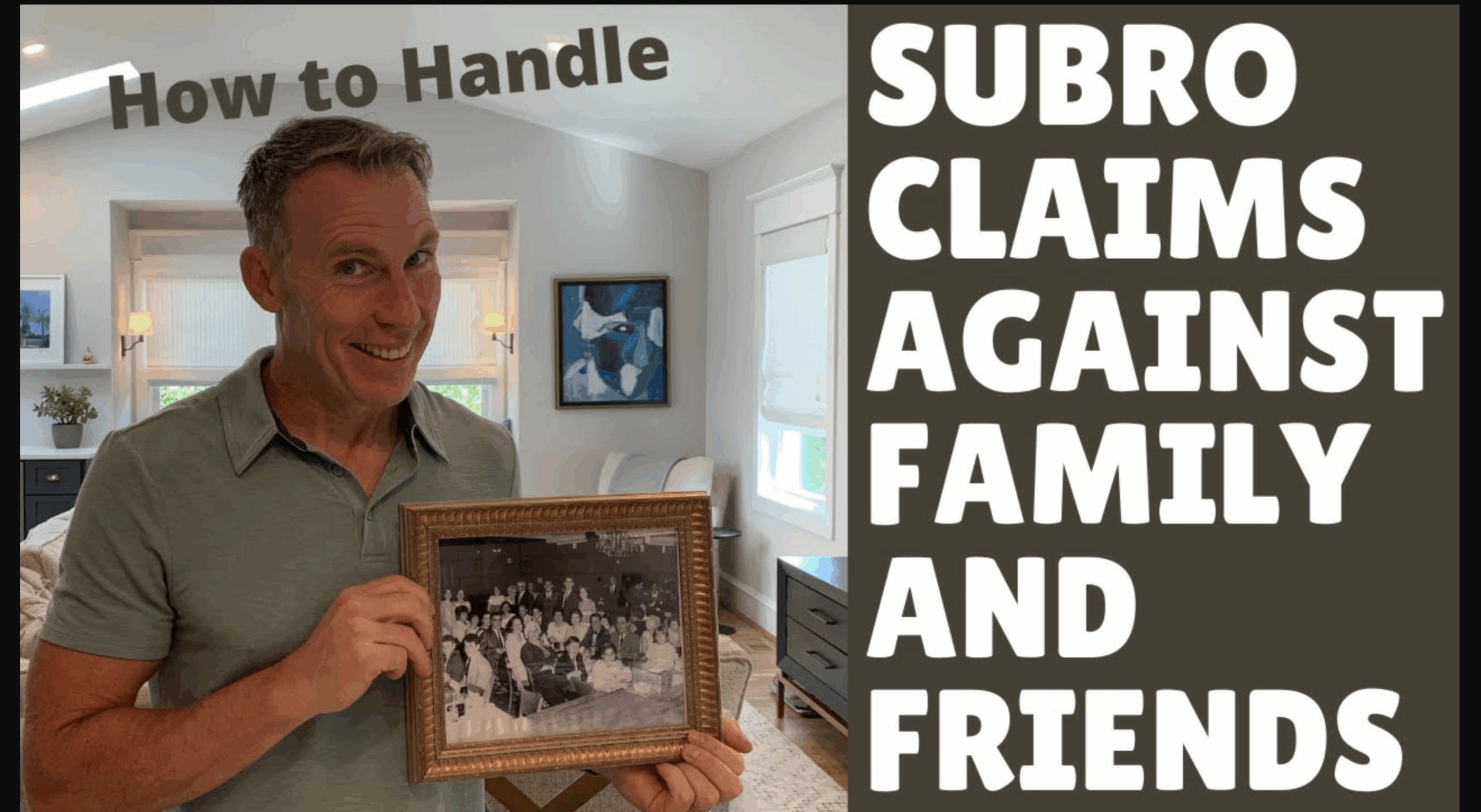 Subrogation Claims Against Friends & Family | Gaul Law & Associates Philadelphia, PA
